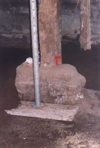 provisorische St�tze