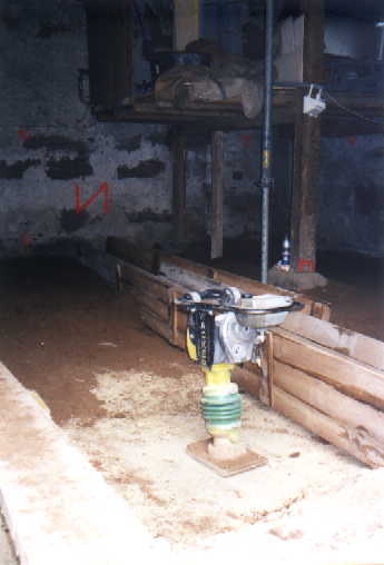 kurz vorm Magerbeton