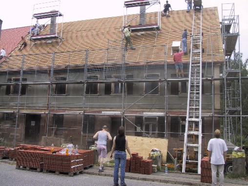 Arbeit auf beiden Seiten